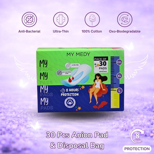 MY Anion Pad – Antibacterial Sanitary Napkins & Disposal Bags
