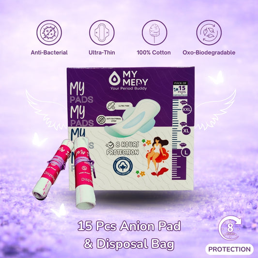 MY Anion Pad – Antibacterial Sanitary Napkins & Disposal Bags