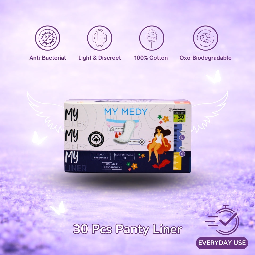 MY Liner – Antibacterial Panty Liners