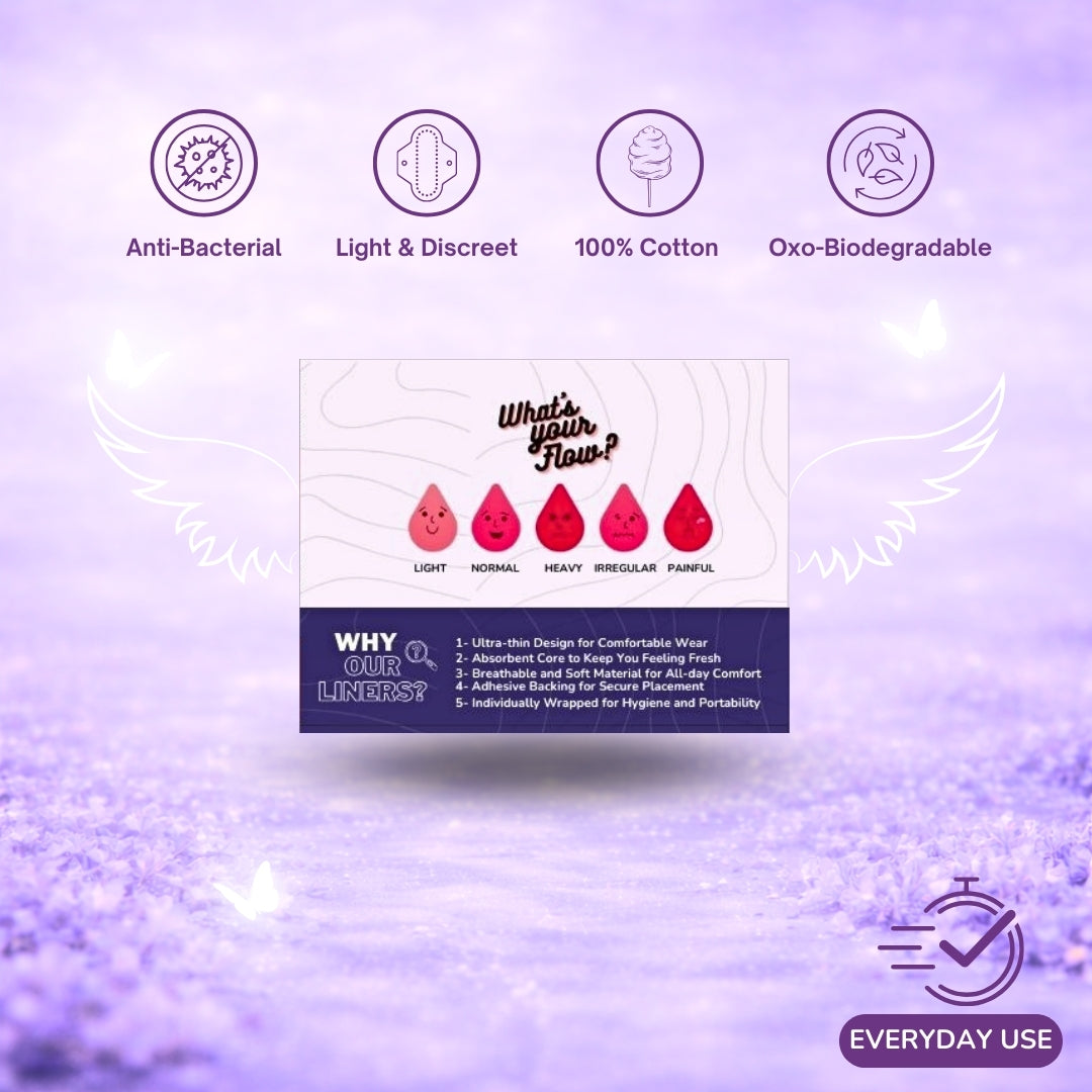 MY Liner – Antibacterial Panty Liners