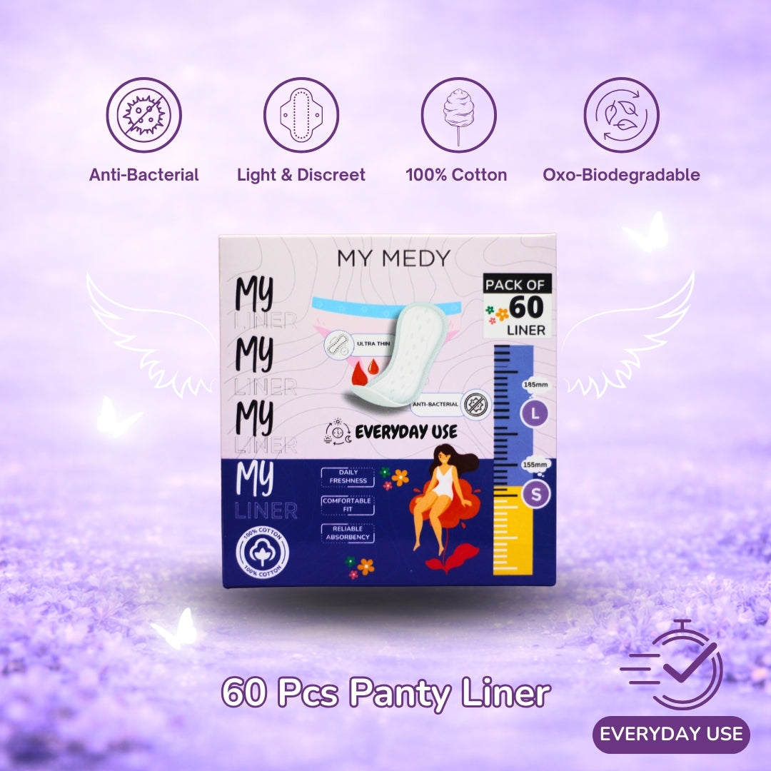 MY Liner – Antibacterial Panty Liners