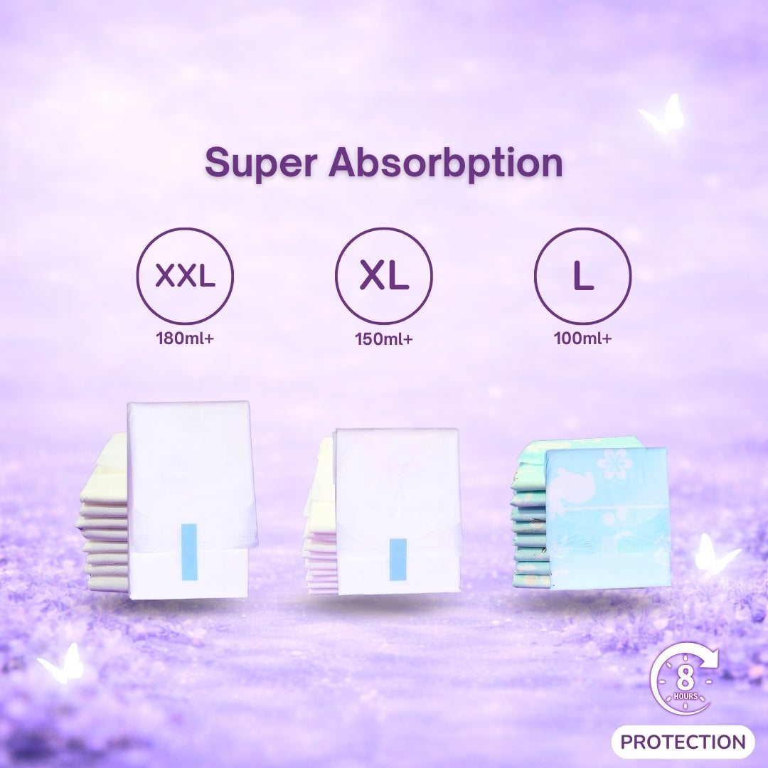 MY Anion Pad – 100% Cotton Antibacterial Sanitary Napkins
