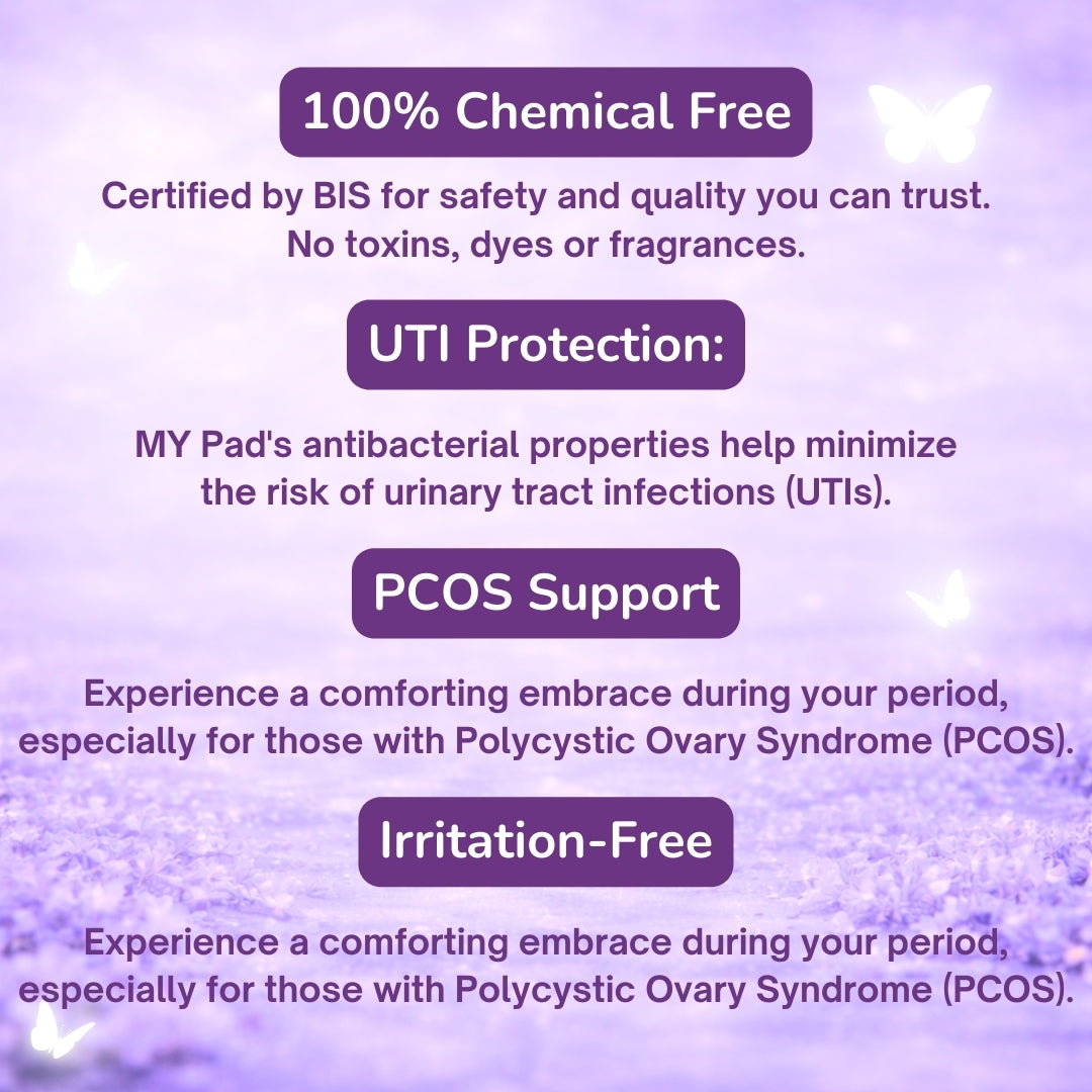 MY Anion Pad – 100% Cotton Antibacterial Sanitary Napkins