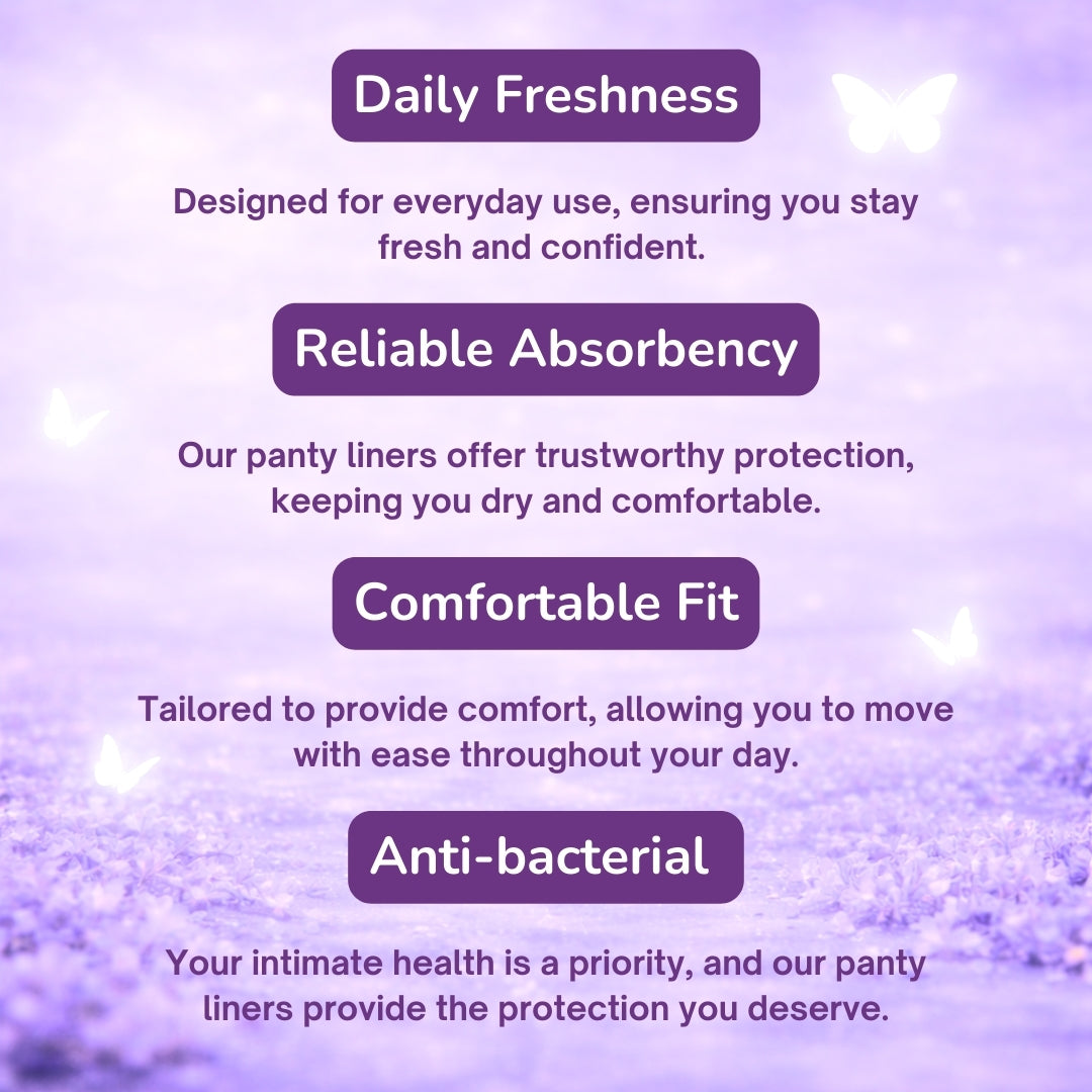 MY Liner – Antibacterial Panty Liners