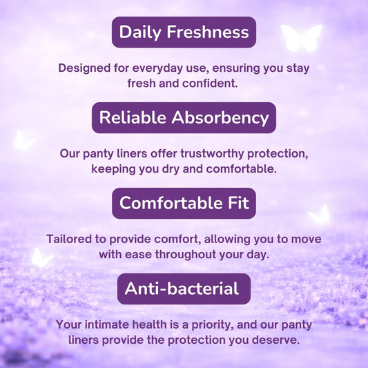 MY Liner – Antibacterial Panty Liners