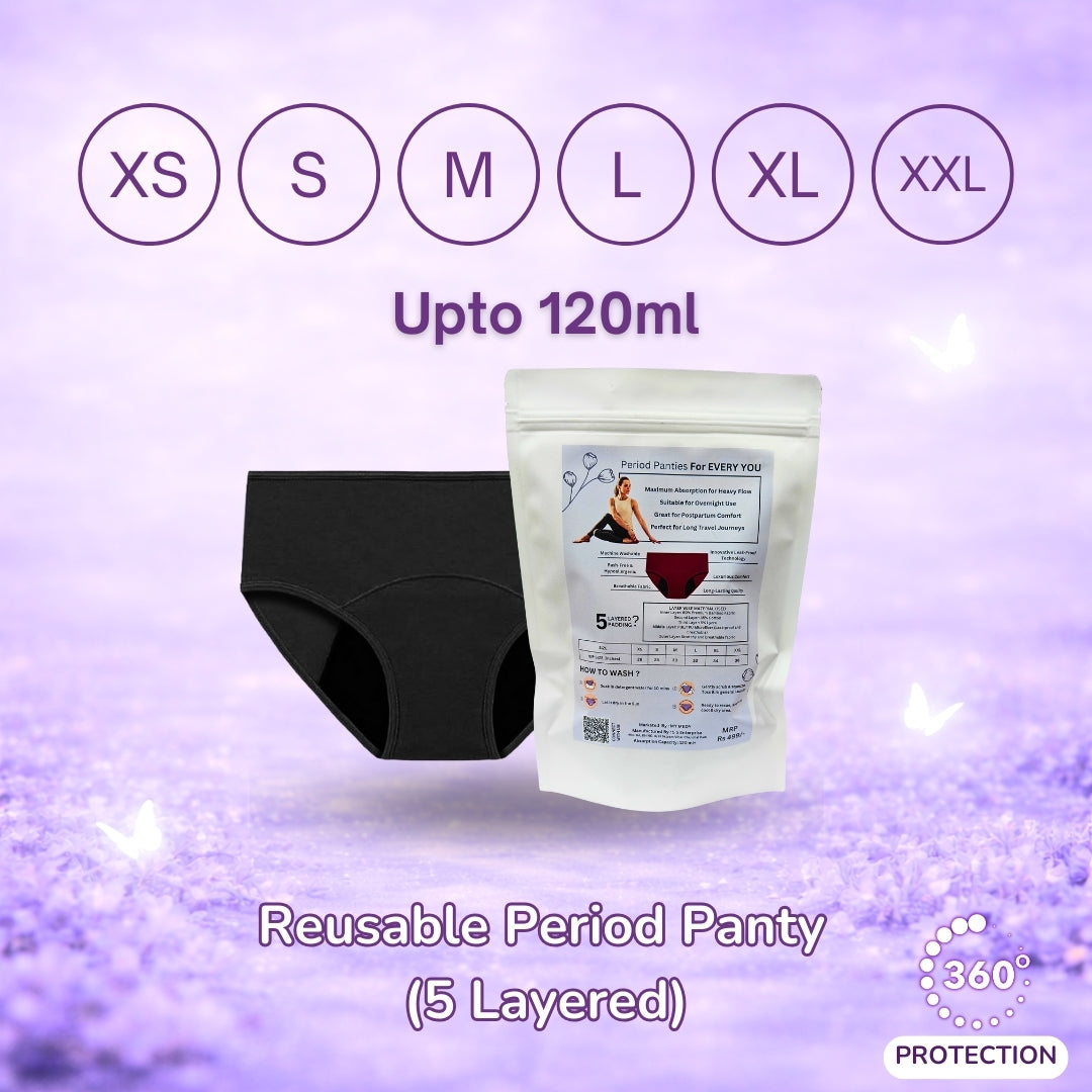 MY Period Panty - 5 Layered Period Panty