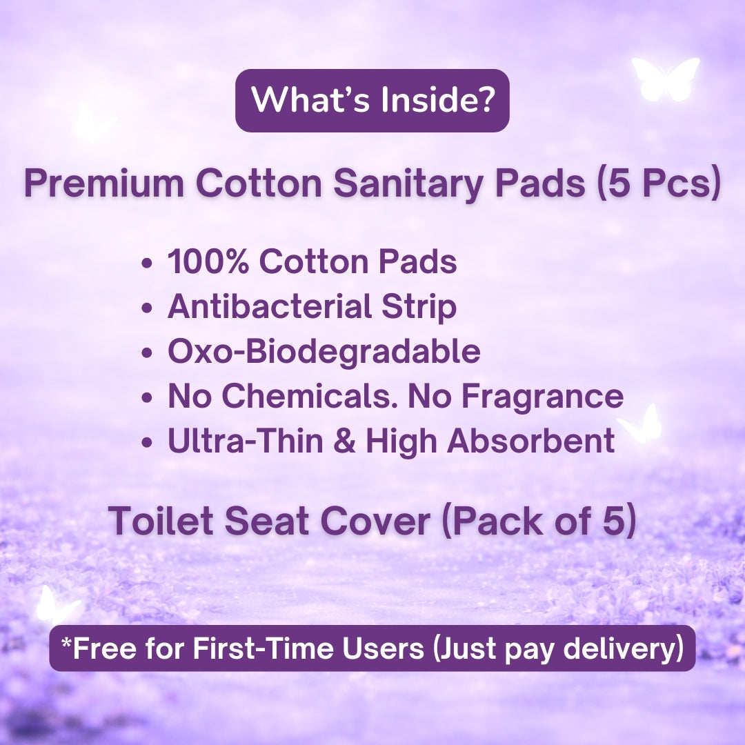 MY Free Trial Pack – 100% Cotton Antibacterial Pads